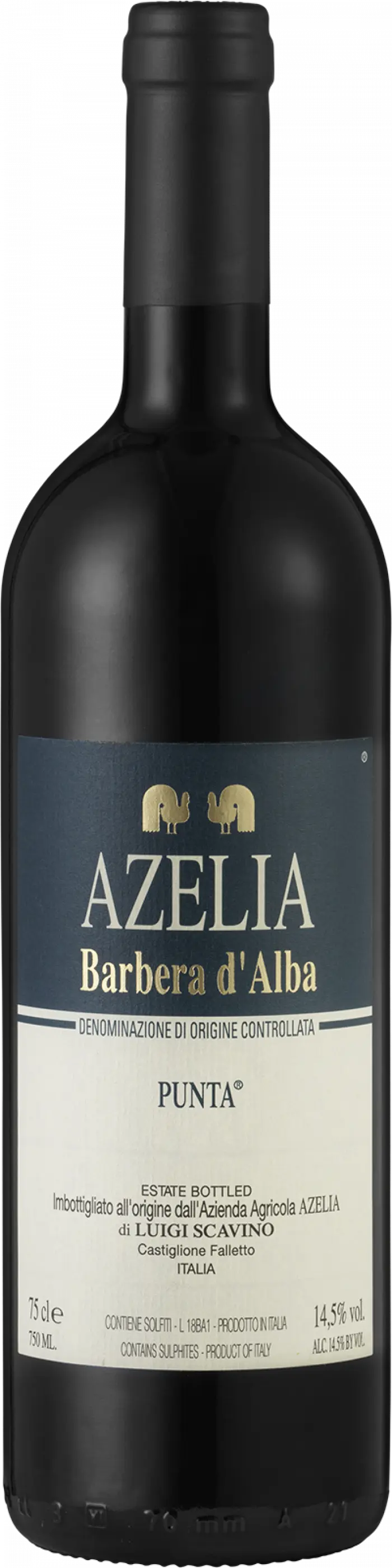 Barbera d'Alba Punta Azelia – Azelia