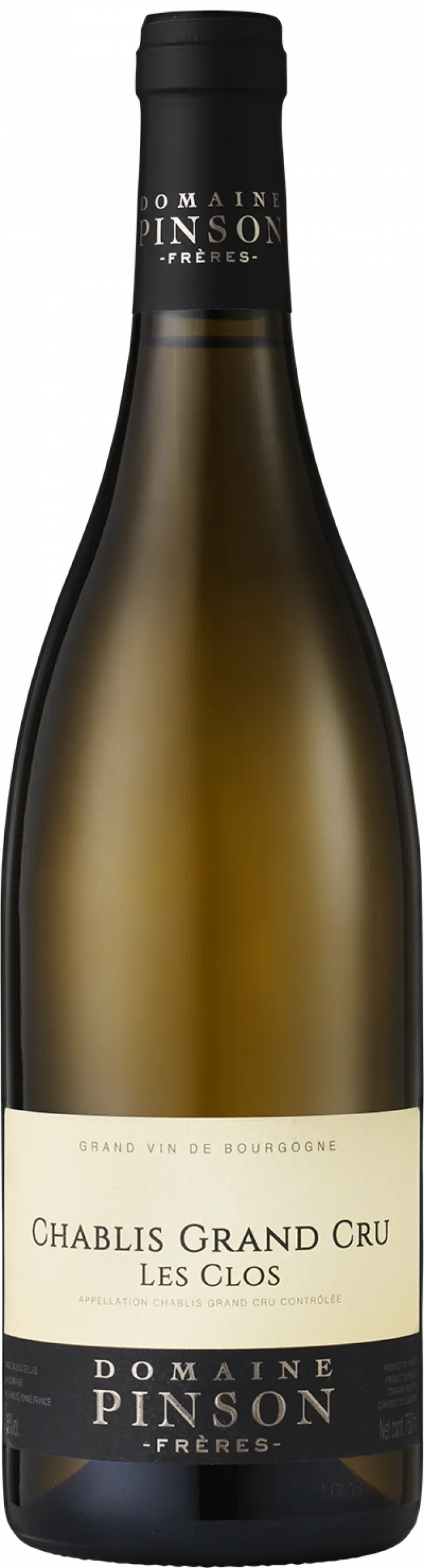 Chablis Grand Cru Les Clos – Domaine Pinson